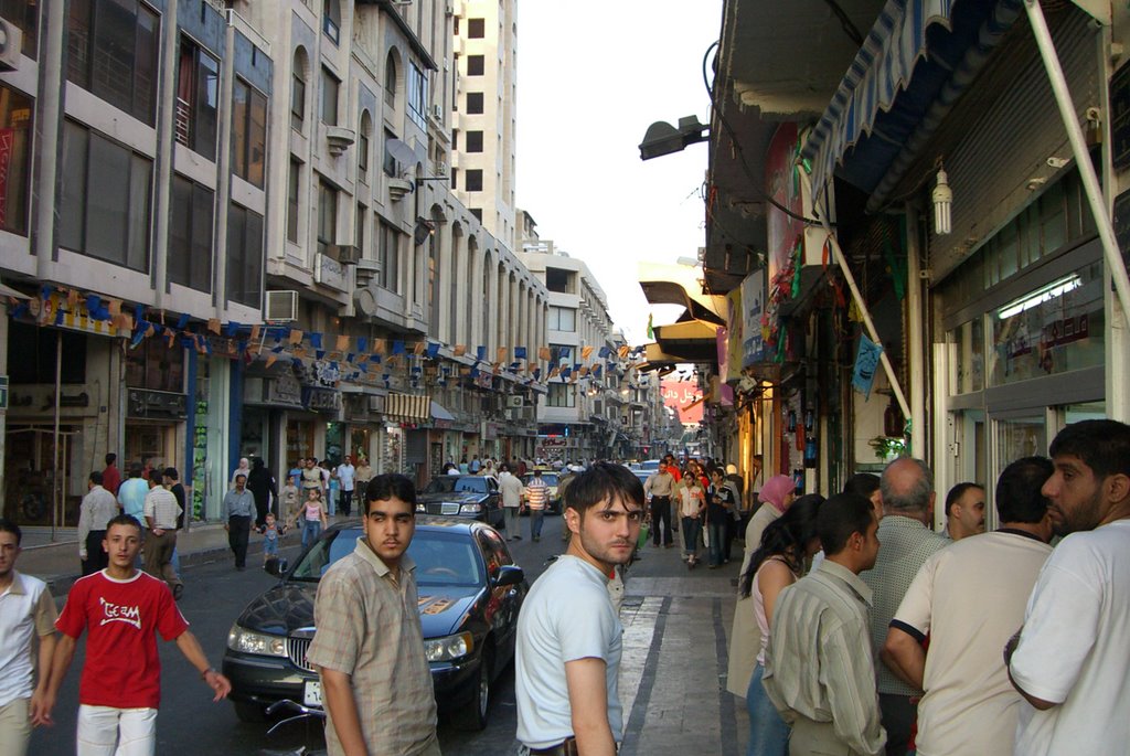 Homs. This street called Dablan and is number one location for lacals. Its like shopping passage. by DavidStar160