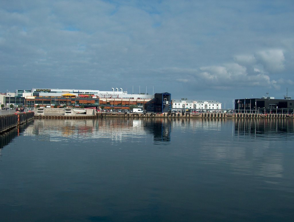 Sadamarket and Terminal A at the port of Tallinn by Annelis