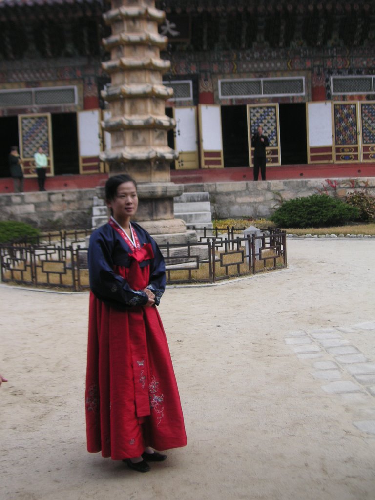 Bo Hyun Buddhist Temple, Mt Myohyang by yabbox