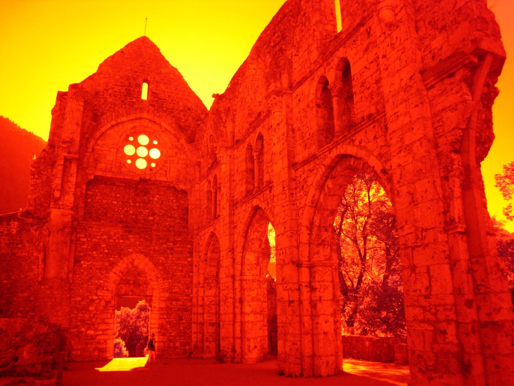 Red ruins...and yellow sky. by ☮Ronan 60 countries☮