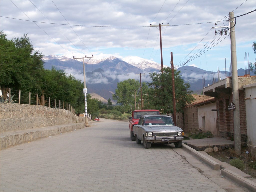 Vista del Nevado de Cachi desde el pueblo by fefebanegas