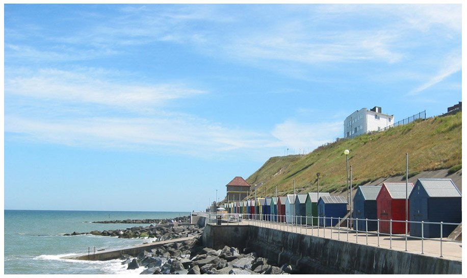 Beach Huts at Sheringham - Norfolk by thehesir