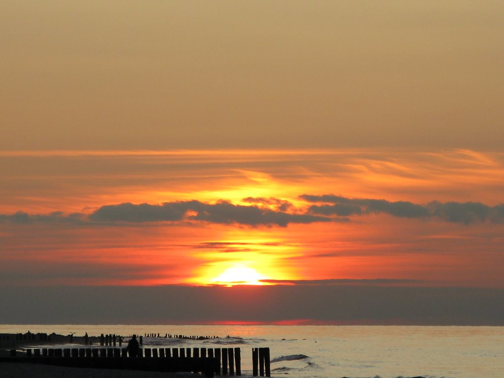 Sonnenuntergang bei Kühlungsborn by Dieter Kiefer