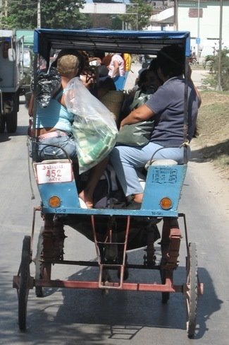 Countryside Transport ..Hoguin,Cuba by Filmex