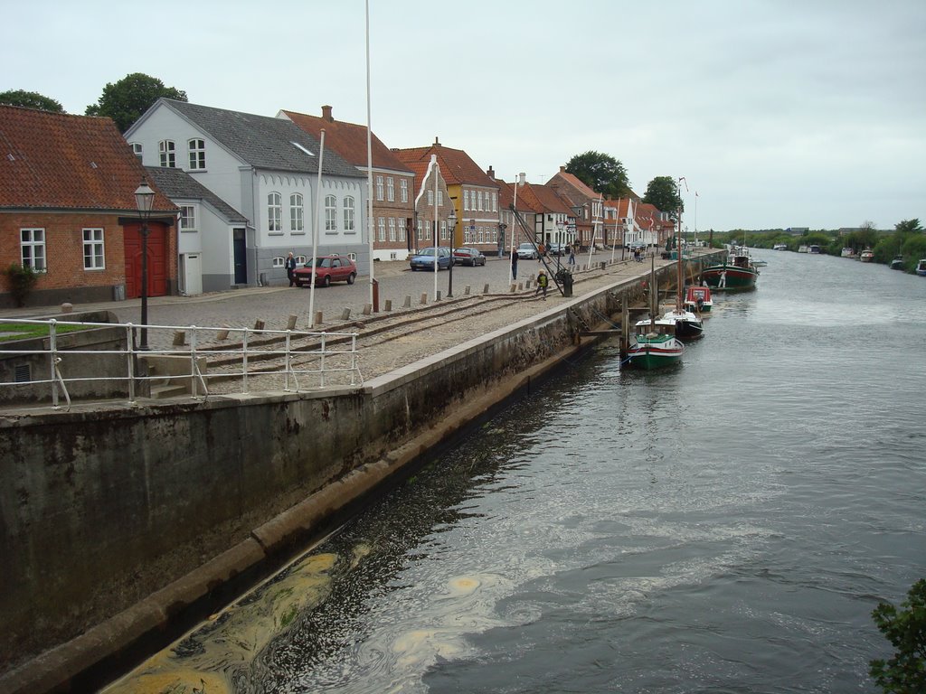 Ribe Harbour in the southern of Jylland by Henrik Hansen