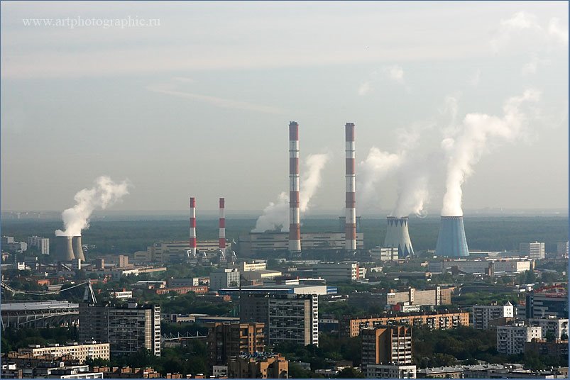 Вид на Москву с офисного центра Соколиная гора by Lidiya Shironina fotoejjiki