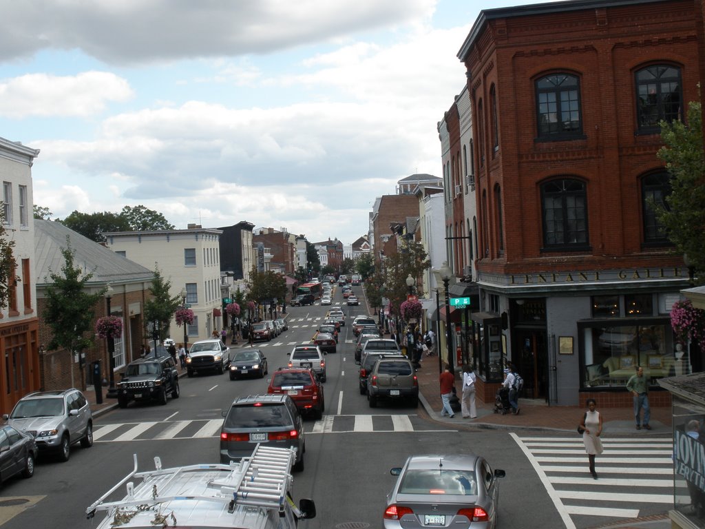 Wisconsin Ave & P st. by Frank A MAYEDO