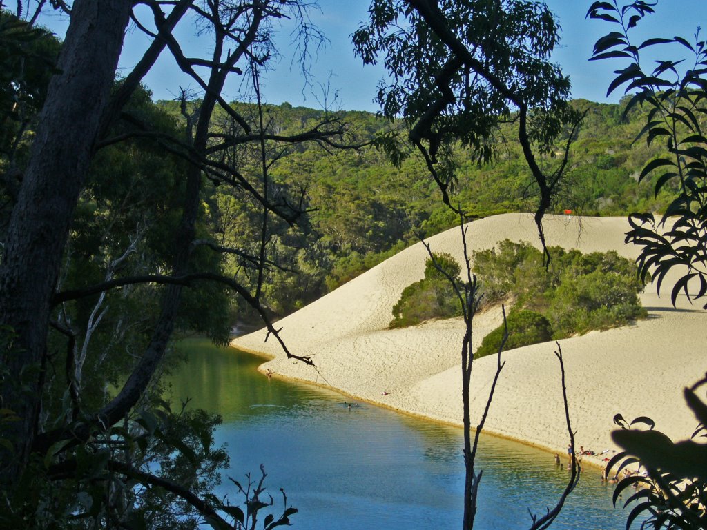 Fraser Island Hidden Lake by Palumache