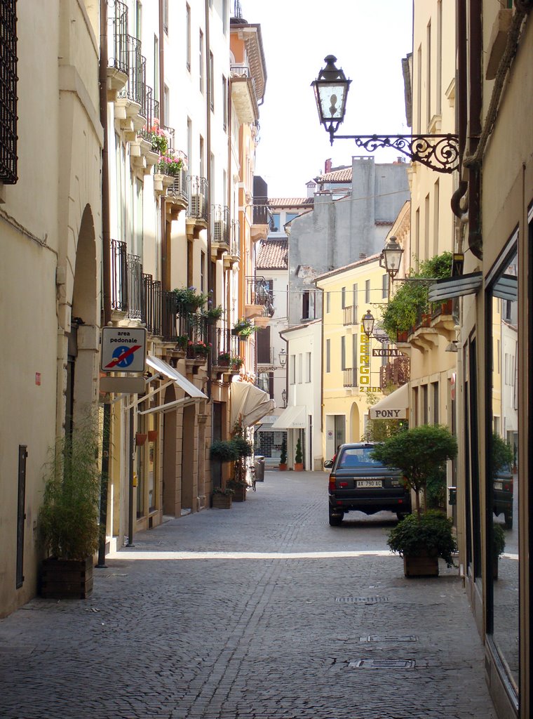 A Street in Vicenza by Pavlo Dyban