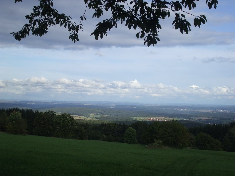 Hilltop view over the Rhön (2008) by jk1812