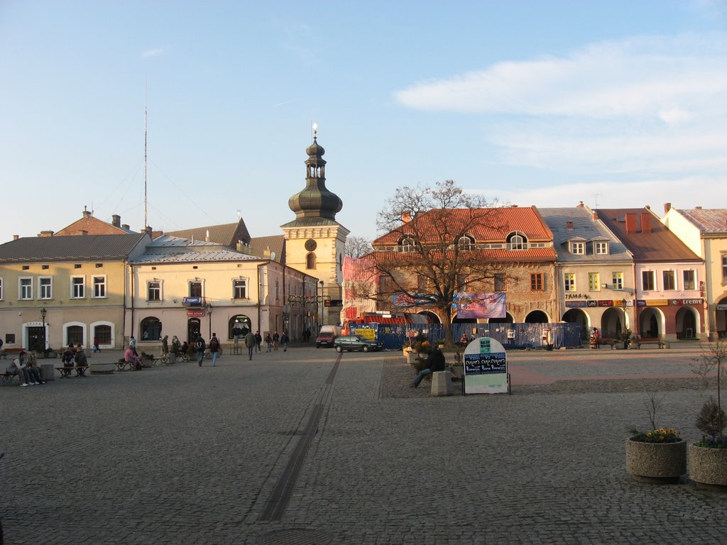 Krośnieński rynek (1) by Mariusz Krukar