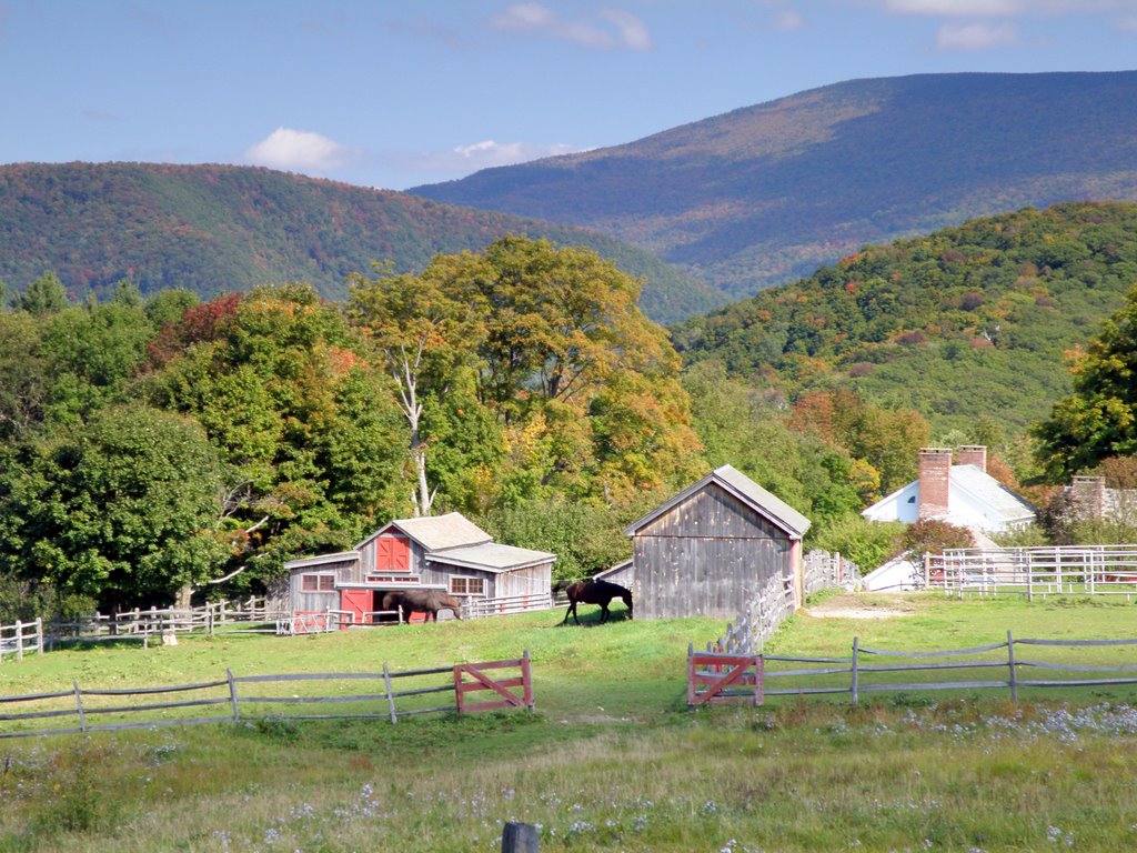 Pastoral Vermont scene by Paul Bourdeau