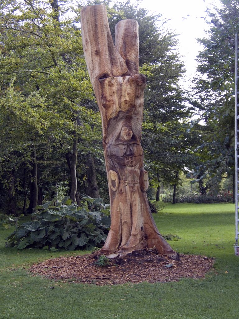 Statue Borglum Kloster by saksalainen