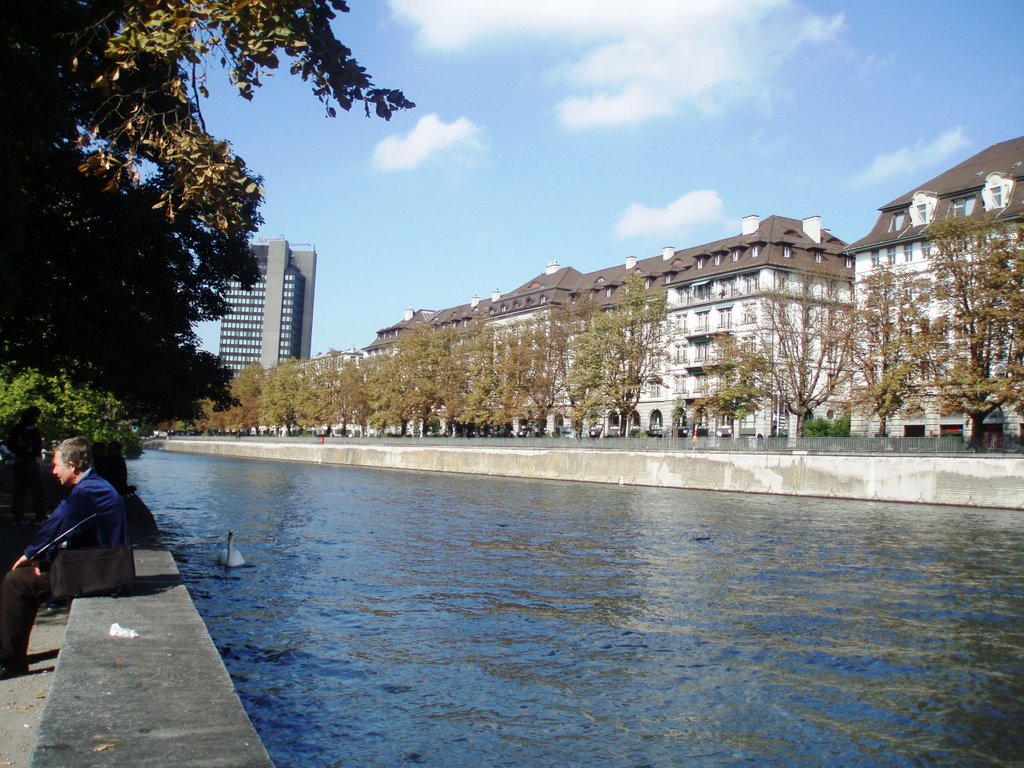 Zurich river *1 by tomas.korba@gmail.co…