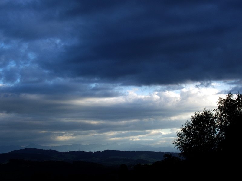 Mb - Abendstimmung - Clouds in the Evening by Margrit M. Berger (S…