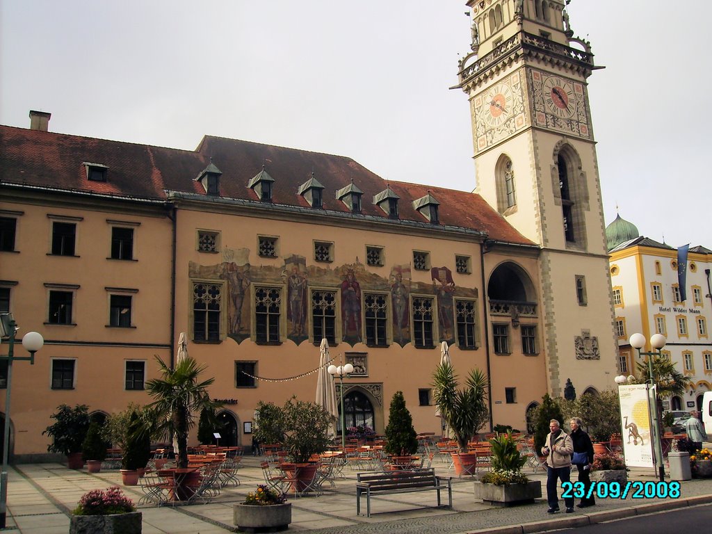 Rathaus Passau by J.K.F