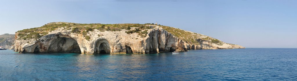 Blue caves-2 by Andrew T