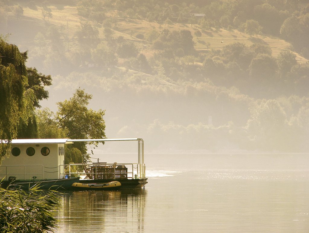 Danube in the morning by constantin jurcut