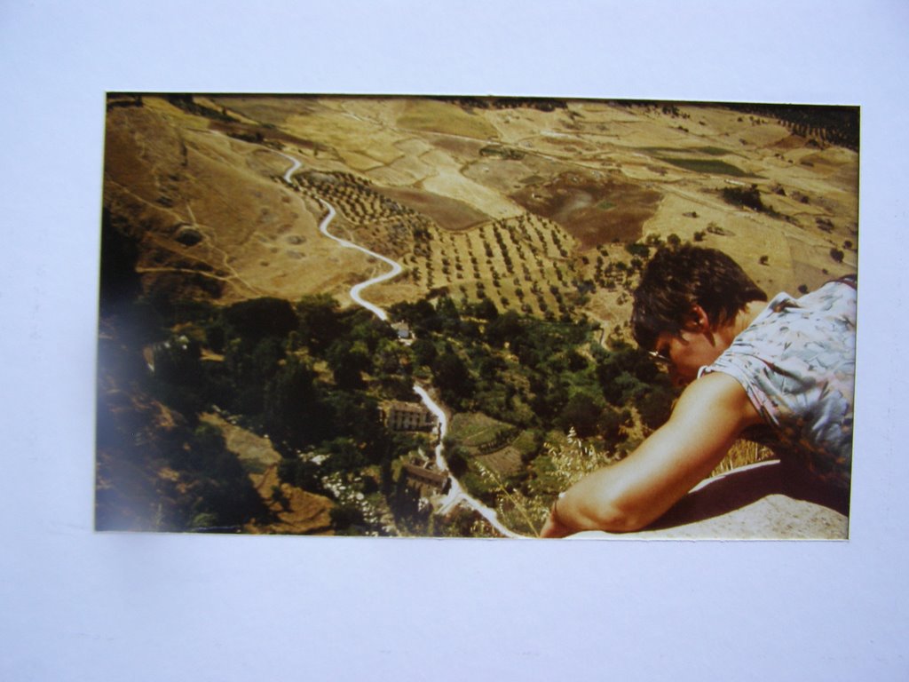 Snake way Ronda Spain 1981 by Fred Fouarge