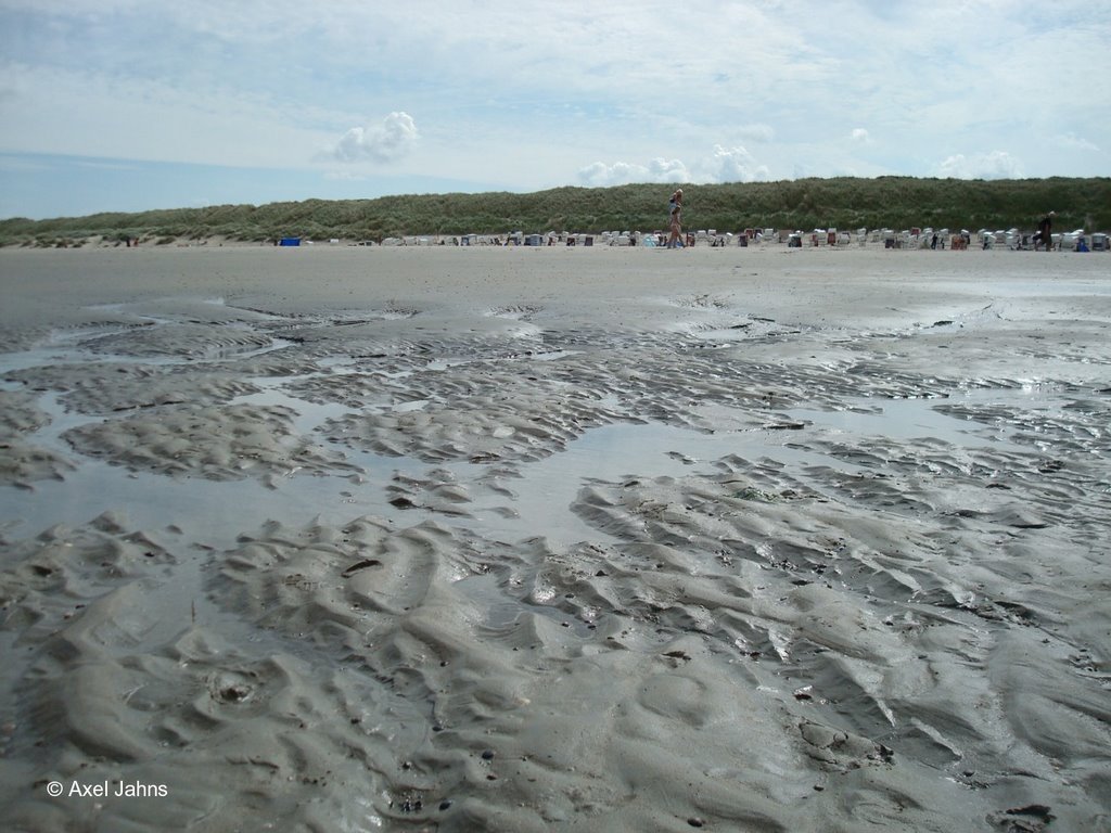 Strand bei Ebbe by Axel Jahns