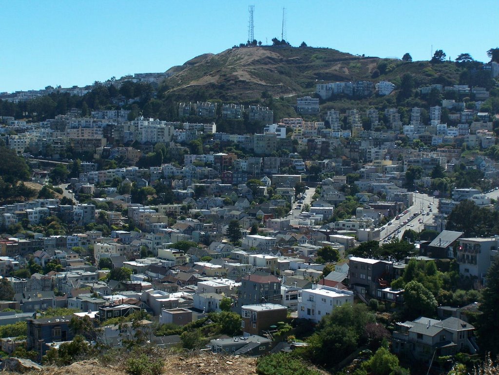 * SF - Mt Sutro view from Corona Heights * by Quechua