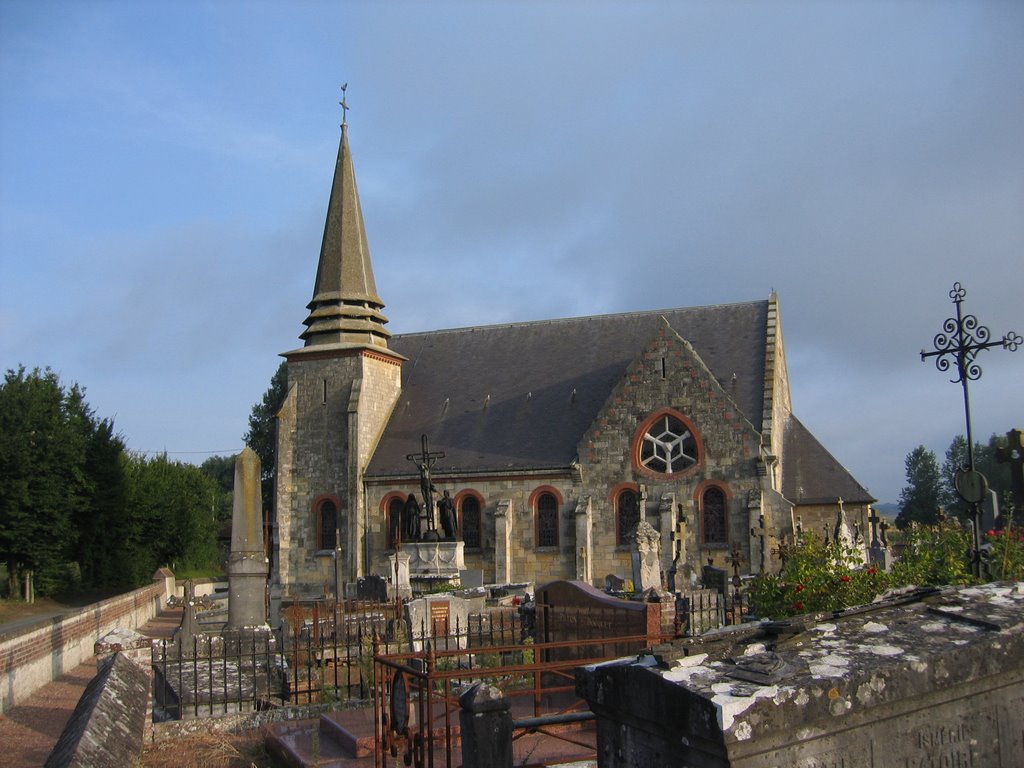 Eglise de Vilette près de Rollot by dedede60