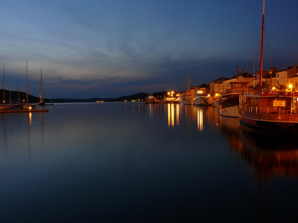 Abendstimmung am Hafen by M.Porath