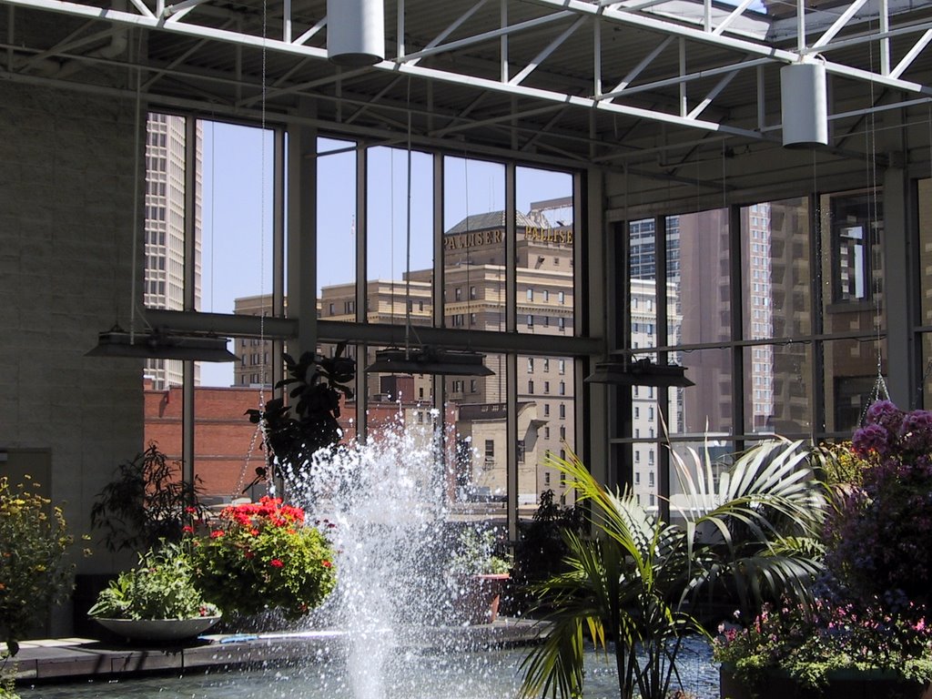 Fairmont Paliser from Rooftop Garden, Calgary by MM3YPH