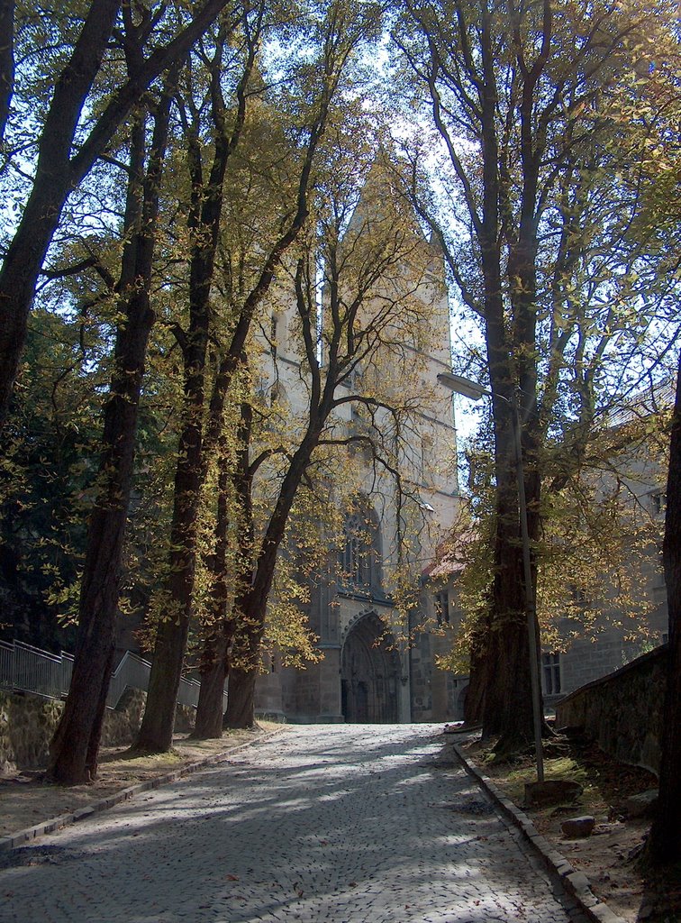 Garamszt.benedek - Hronsky Benadík. Benedictine monastery. by Péter Kesselyák