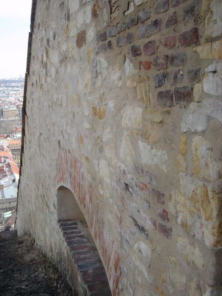 Praha - Petřín Hill - Hladová zeď / Hunger Wall - View ESE by txllxt