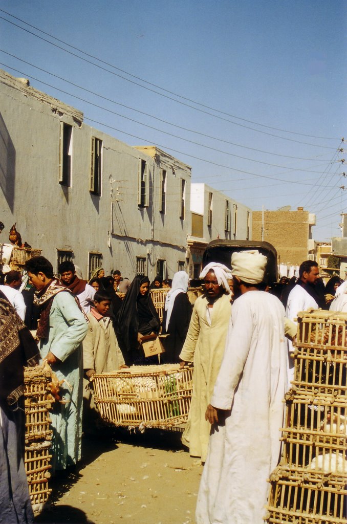 Mercadillo en Edfu by Ser Viajero