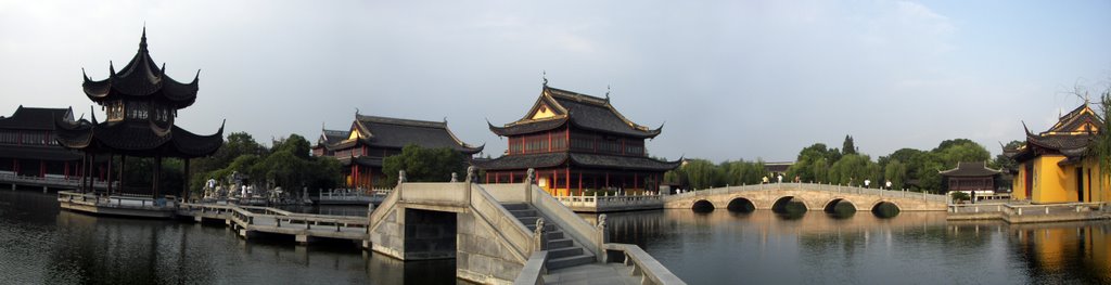 水中佛国－全福寺(Quanfu Temple) by DengGuohua