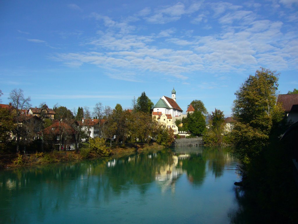 Fussen river by Maxjin