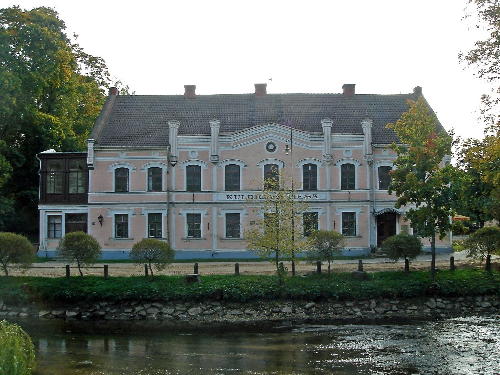 Kuldiga, houses. Kuldiga court house by ainars brūvelis