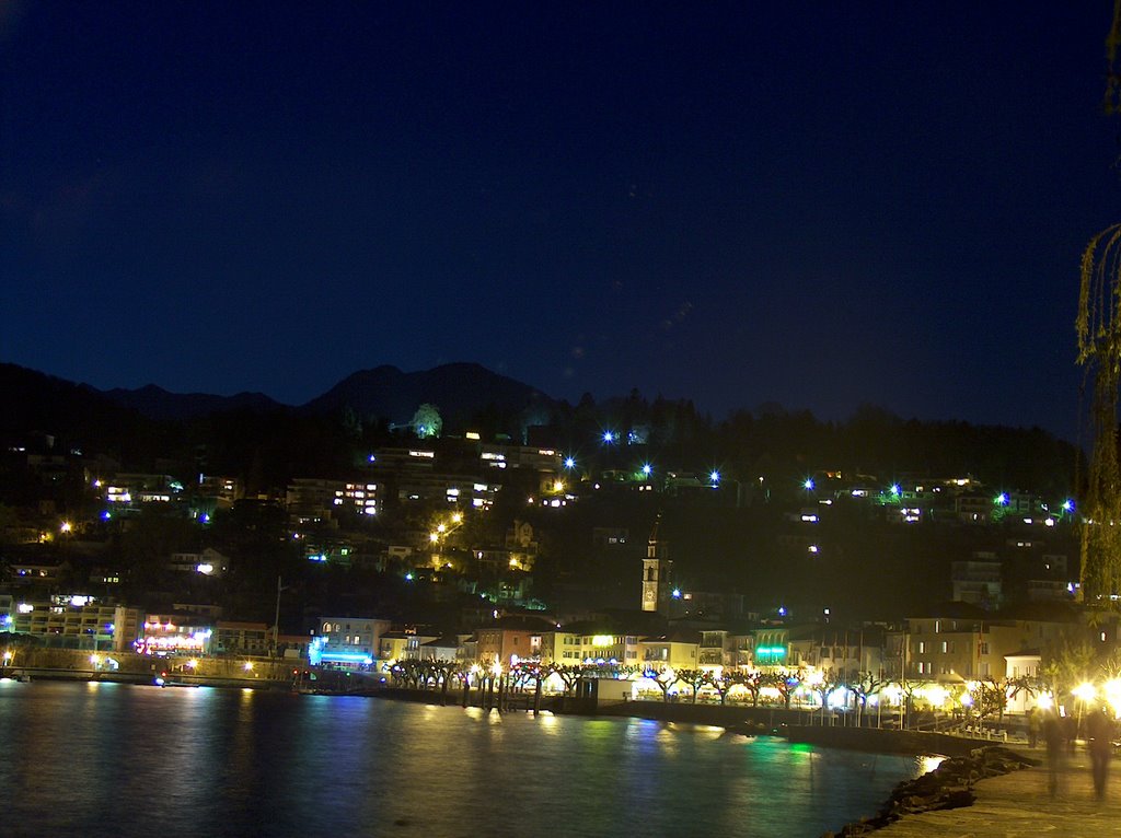 Ascona at night by eugene.kashin