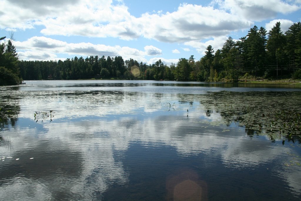 Lake at start of Mount Baker climb by Matthew Hurley