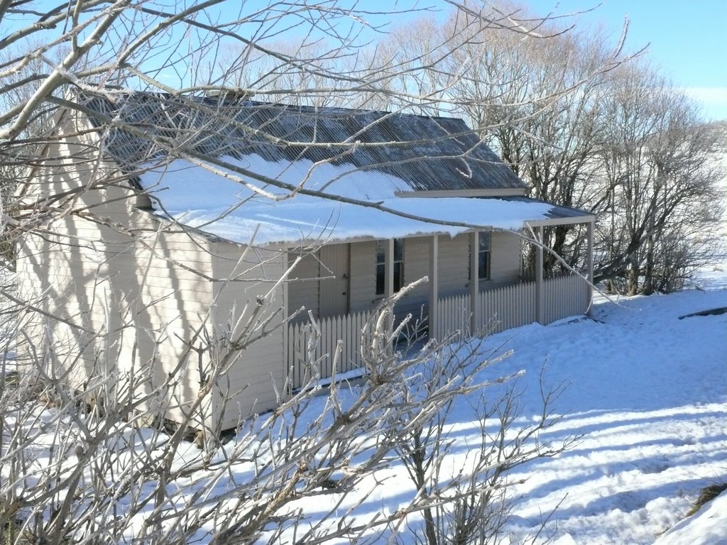 Miner's cottage at Kiandra in winter by petari