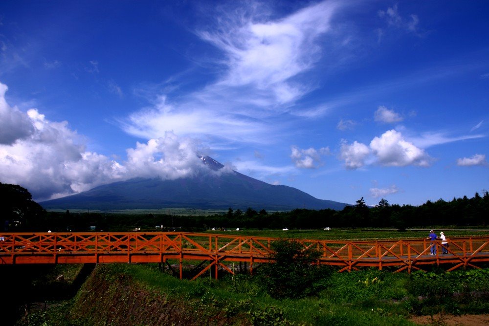 花の都公園からの富士山 Mt. Fuji from the magnificent city park by kikihime