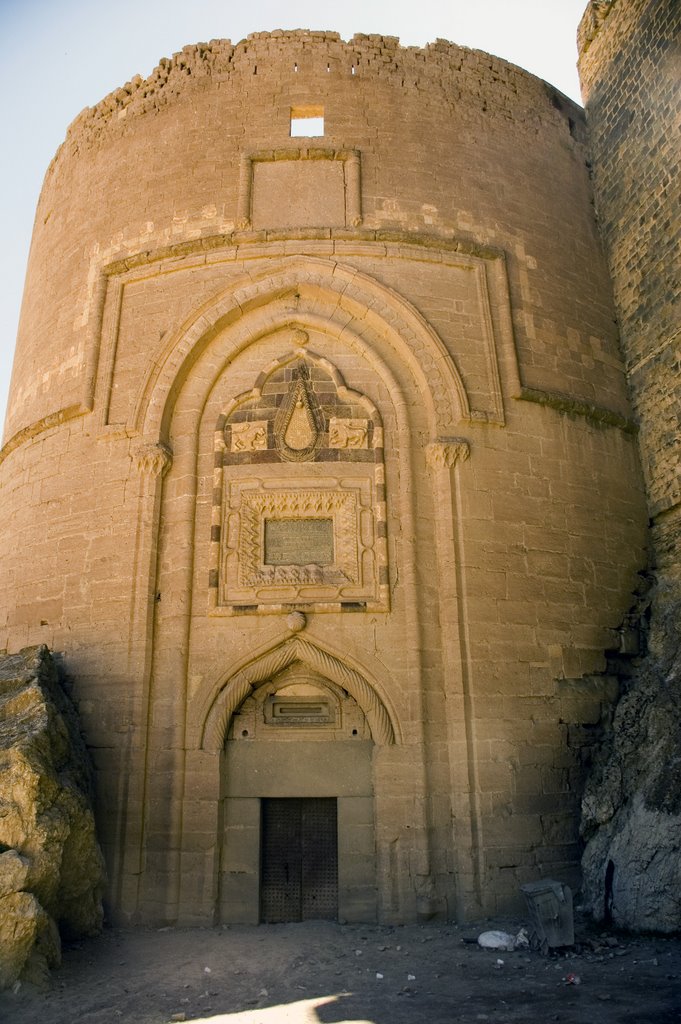 Main Gate of Hosap Castle, Guzelsu, Gurpınar, Van, Turkey by Seref Halicioglu