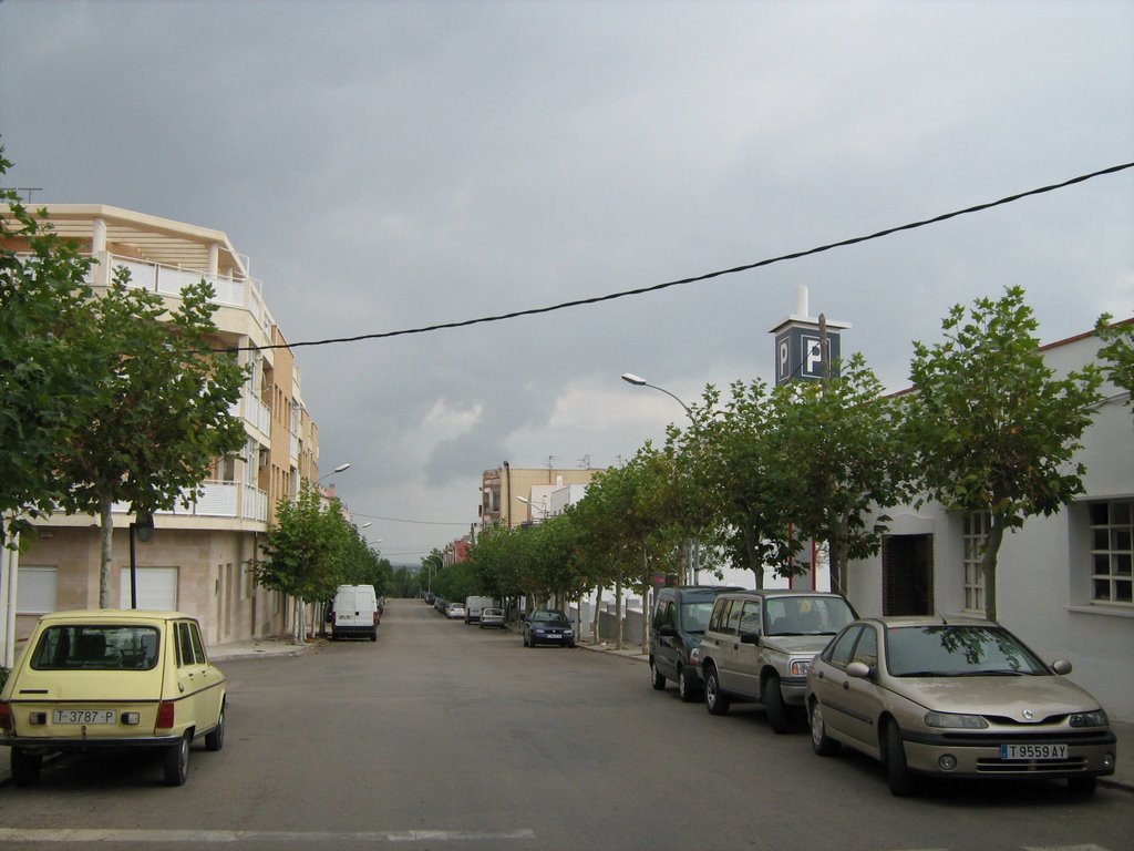 La Cenia calle solitaria by Santos Fernandez Alvarez