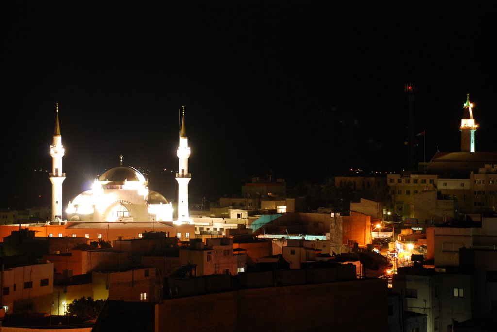 Madaba by night II by khaled Al-Bajjali