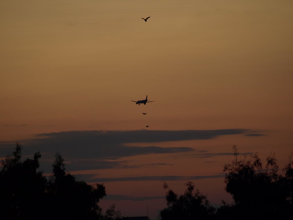 Sundown at Ixia, Rhodes by Brian Brady