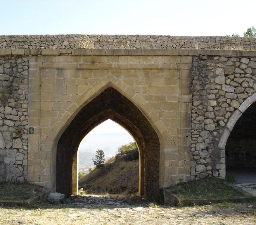 A fragment of Shusha fortress wall (XVIII c.).Ganja Cate |Azerbaijan| by Kanan Ter-Ter