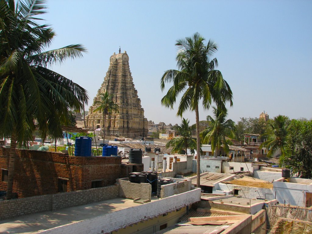 Virupaksha Temple, Hampi, Karnataka, India by Jayavarman VII