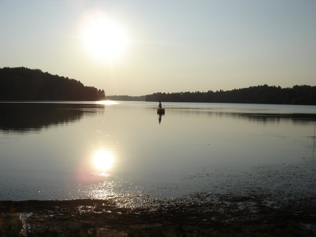 Espanola evening fly fishing by Varia