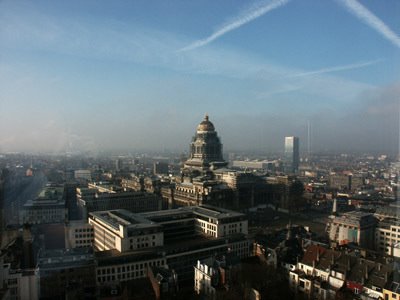 Morgenblick vom Bruxelles-Hilton 17. Etage! by Martin Schenk-von Wa…