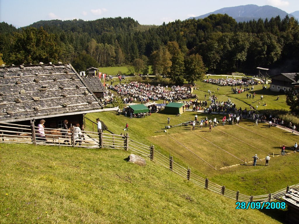 Kirchtag im Höfemuseum Kramsach Tirol by J.K.F