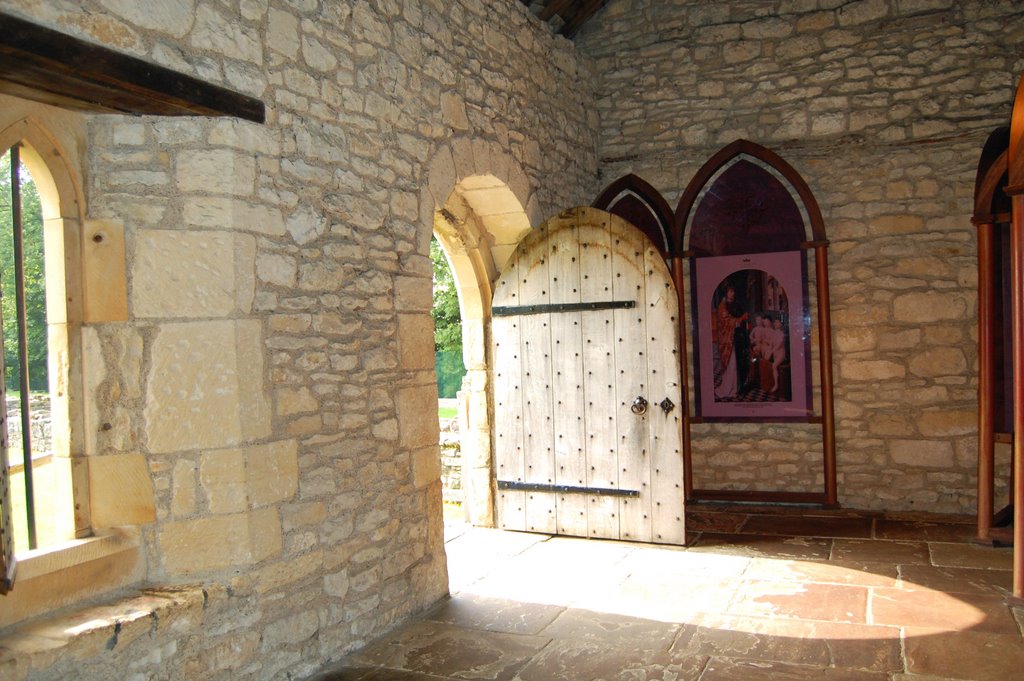 Chapel, Pickering Castle by Paula K