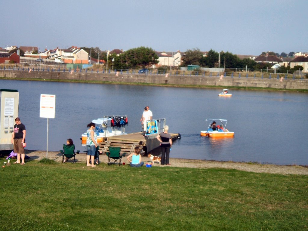 Llanelli North Dock by Jeff Sting Davies