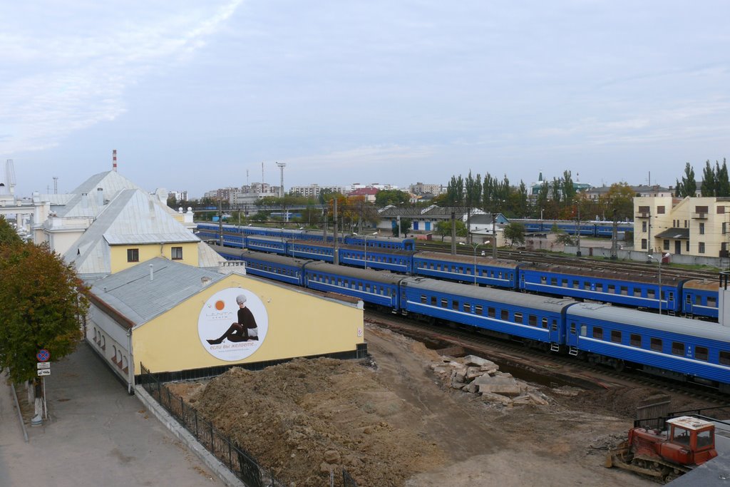 Brest Central Railway Station – Moscow Side by zGaGa